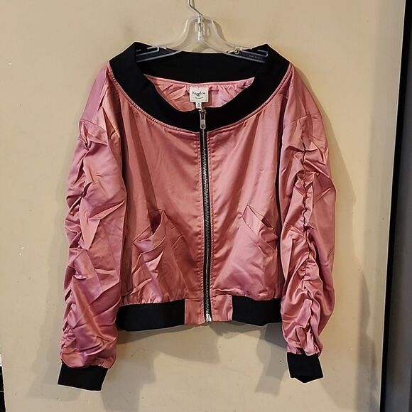 Georgeous HAYDEN DUSTY ROSE COLORED JACKET MEDIUM NWT - Picture 1 of 7